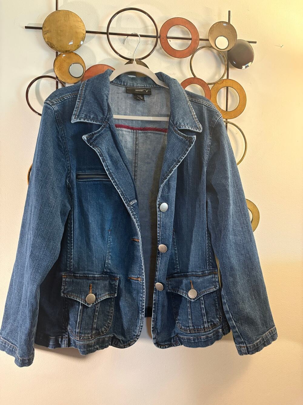 D99 Venezia 18/20 Denim Jean tapered Jacket